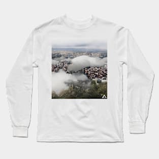 A Cloudy Morning in the City Long Sleeve T-Shirt